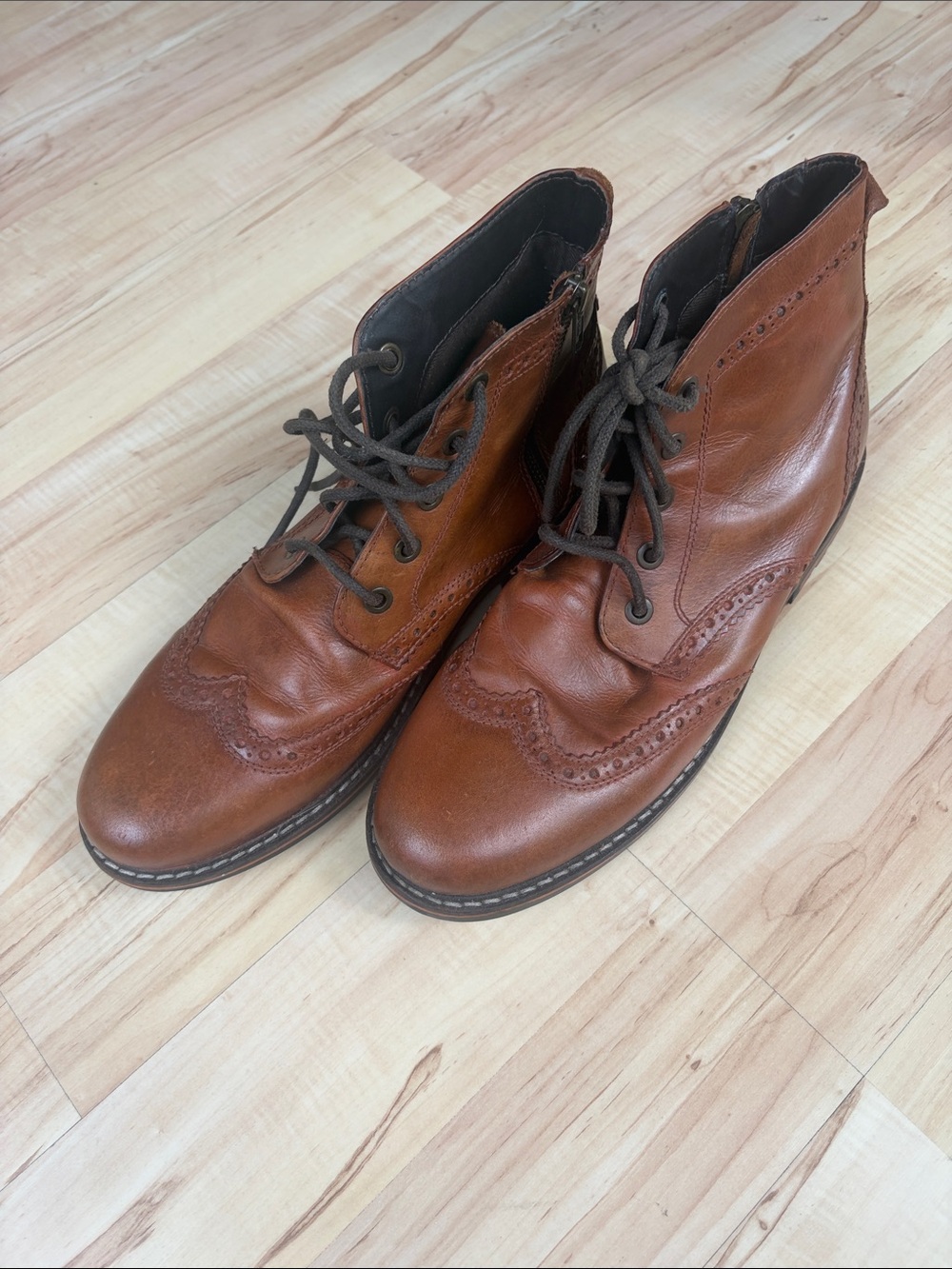 Crevo Leather Boots Men Size 12